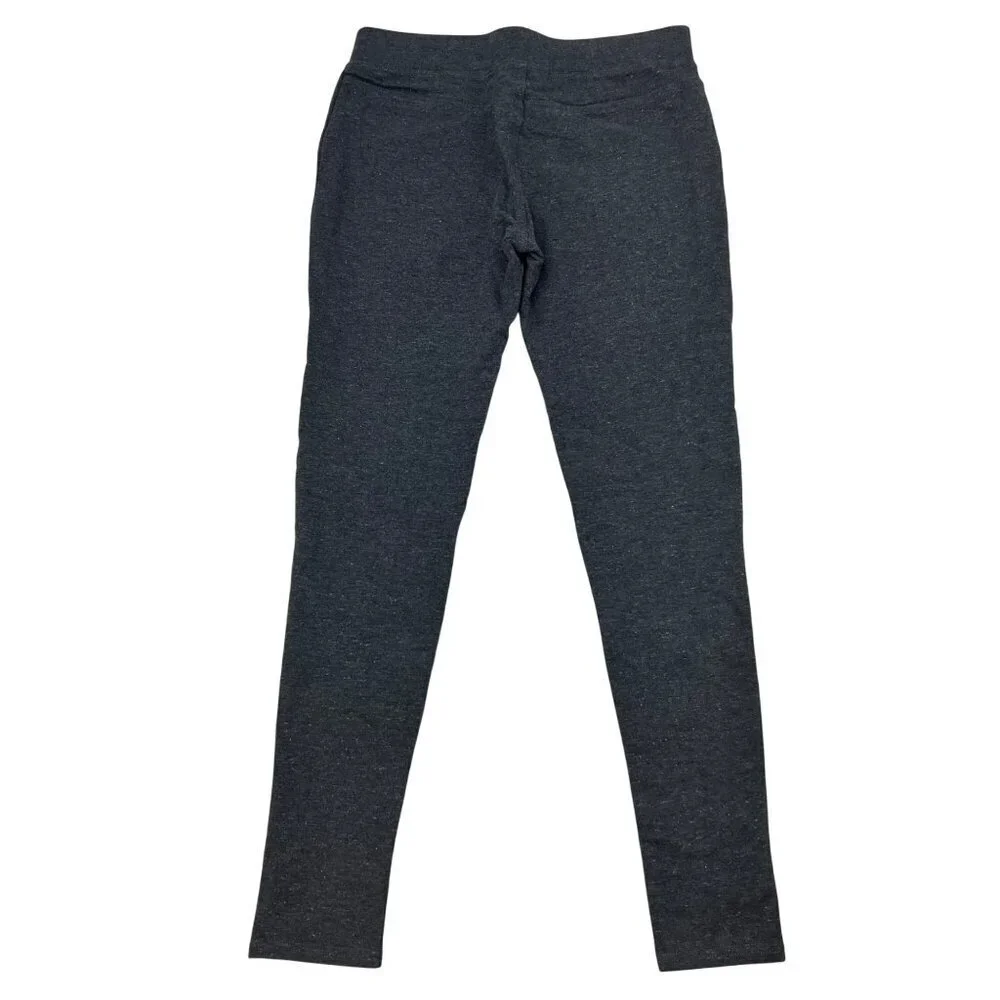 Matilda Jane Women’s Glitter Ankle Leggings Mid Rise Gray Size Medium New